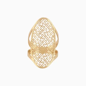 Anel Ouro 19,2Kt Labirinto