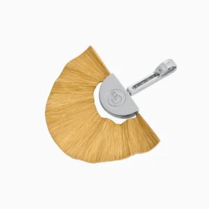 Medalha Leque Ouro 19,25Kt com Diamantes traz