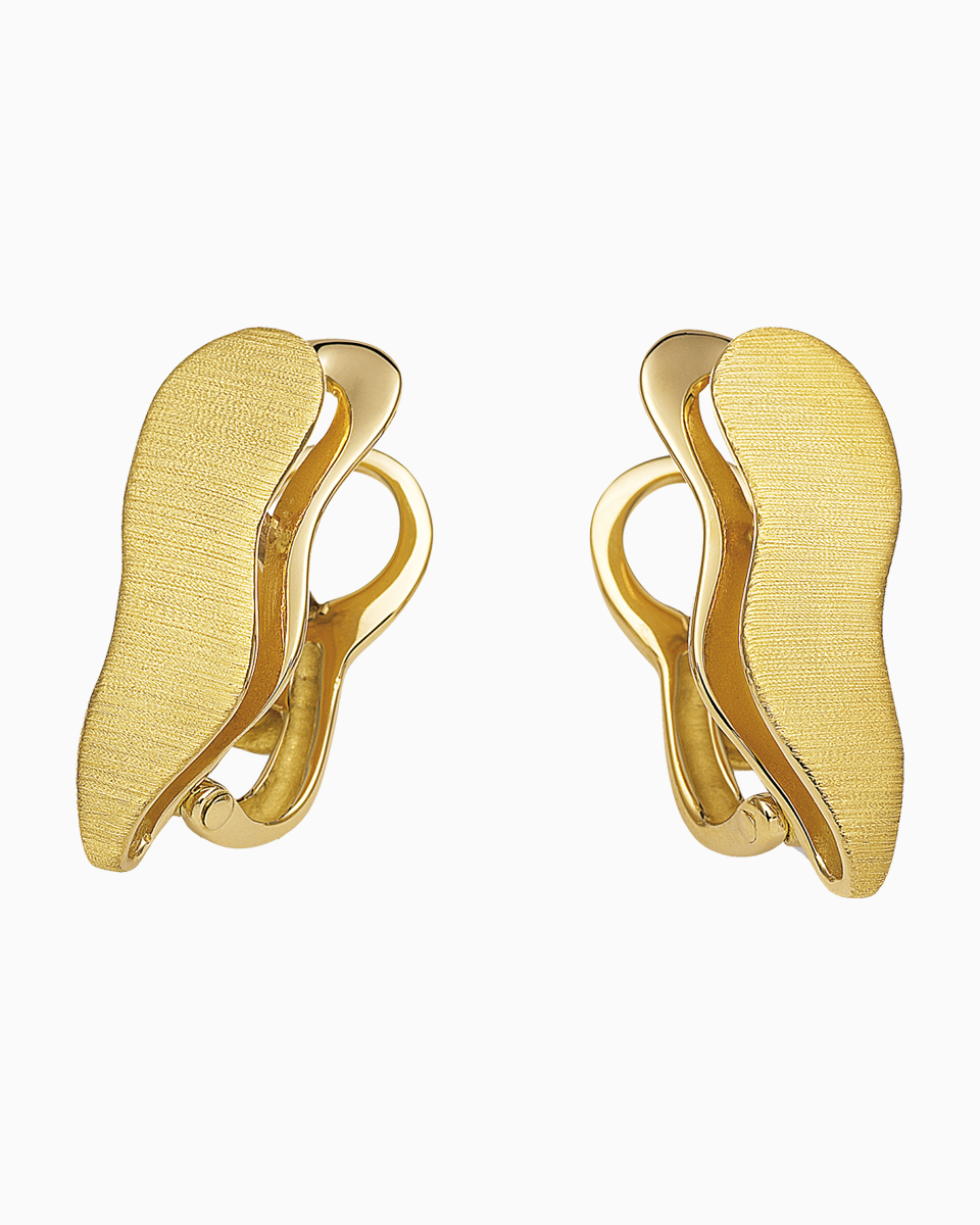 Brincos Onda Ouro 19,2Kt | PEDRO ALVES