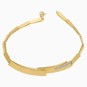 Colar robusto Ouro 19,2Kt com Diamantes | PEDRO ALVES