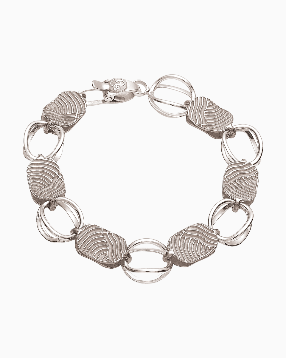 Pulseira Correntes Marítimas Ouro Branco 19,2Kt | PEDRO ALVES