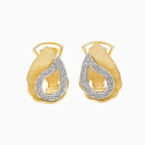 Brincos Flor do Jarro Ouro 19,2Kt com Diamantes | PEDRO ALVES